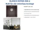 BLANCO Rotan 400-U Silgranit PuraDurII Granitsple / Unterbaubecken in 7 Farbtnen mit Handbettigung