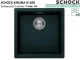 SCHOCK K�chensp�le Kiruna N-100 Cristadur� Nano-Granitsp�le Green Line mit Drehexcenter