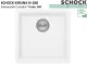 SCHOCK K�chensp�le Kiruna N-100 Cristadur� Nano-Granitsp�le Green Line mit Drehexcenter