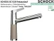 SCHOCK K�chenarmatur SC-510 Cristadur� Green Line Einhebelmischer Festauslauf 360� schwenkbarer Auslauf mit Materialh�lse Niederdruck