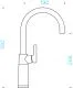 SCHOCK K�chenarmatur SC-520 Cristadur� Green Line Einhebelmischer Festauslauf 360� schwenkbarer Auslauf mit Materialh�lse