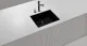 Schock Seifenspender Samo-L Gunmetal geb�rstet Sp�lmittelspender / Dispenser Schwarz matt