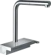 HANSGROHE Kchenarmatur Aquno Select M81 Chrom Einhebelmischer 250 mit Ausziehauslauf, 2jet, sBox (73830000)