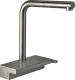 HANSGROHE Kchenarmatur Aquno Select M81 Edelstahl Finish Einhebelmischer 250 mit Ausziehauslauf, 2jet, sBox (73830800)