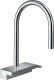 HANSGROHE Kchenarmatur Aquno Select M81 Chrom Einhebelmischer 170 mit Zugauslauf als Ausziehbrause, 3jet, sBox (73831000)