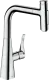 HANSGROHE Kchenarmatur Metris Select M71 Chrom Einhebelmischer 240 mit Ausziehbrause, 2jet (73822000)