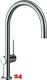 ✅ HANSGROHE Kchenarmatur Talis M54 Chrom Einhebelmischer 220 mit Festauslauf Schwenkbereich einstellbar, 1jet (72804000)