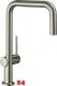 ✅ HANSGROHE Kchenarmatur Talis M54 Edelstahl Finish Einhebelmischer U 220 mit Festauslauf Schwenkbereich einstellbar, 1jet (72806800)