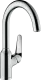 HANSGROHE Kchenarmatur Focus M42 Chrom Einhebelmischer 220 mit Festauslauf, 1jet 360 schwenkbarer Auslauf (71802000)