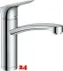 HANSGROHE K�chenarmatur Logis M31 Chrom Einhebelmischer 160 mit Festauslauf f�r Vorfenstermontage, 1jet (71833000)