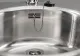 REGINOX K�chensp�le R18 390 (R) OSK Einbausp�le Edelstahl mit Einbaurand Rundbecken mit Gummistopfen und Kette