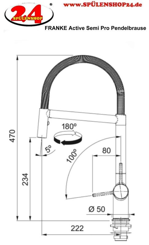 FRANKE Active Semi Pro online kaufen | Spülenshop24 