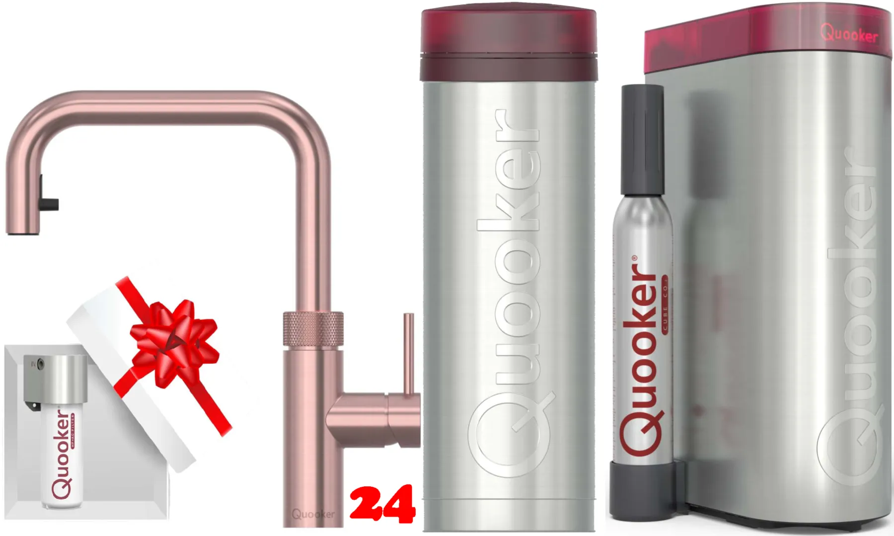 Quooker Sample Block QUOOKER Flex Squar PRO3 & CUBE jetzt kaufen | Spülenshop24