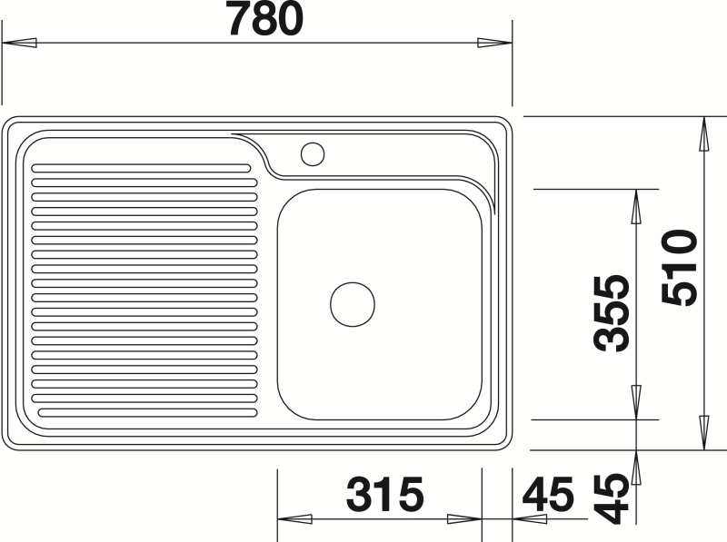 BLANCO CLASSIC 40 S online günstig kaufen | Spülenshop24
