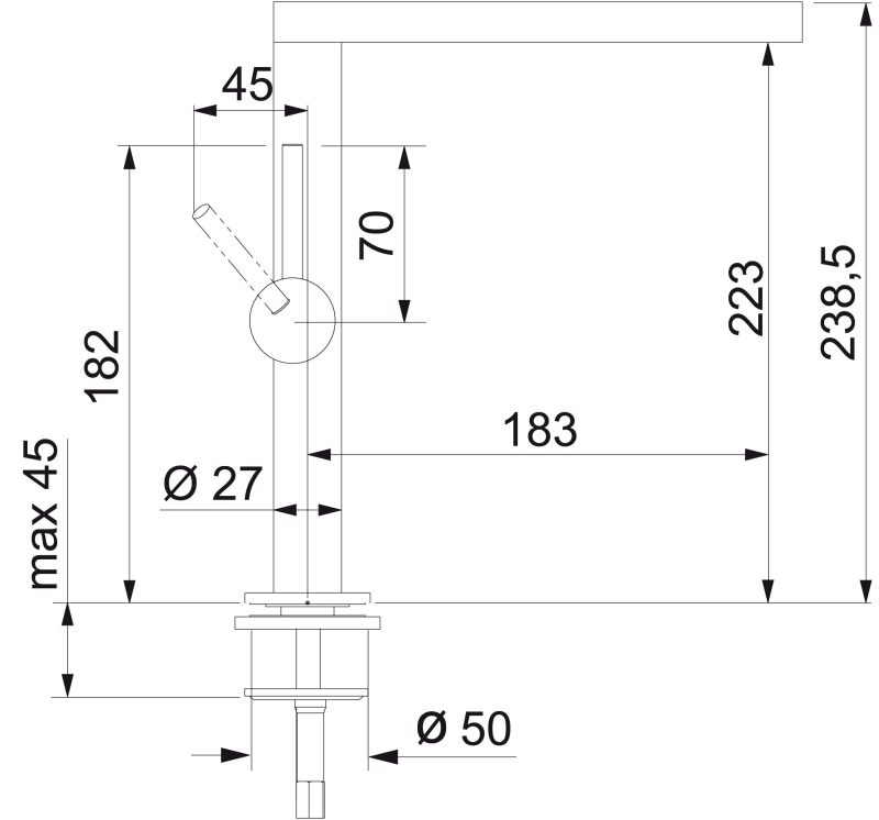 FRANKE Lounge Küchenarmatur günstig | Spültischarmatur