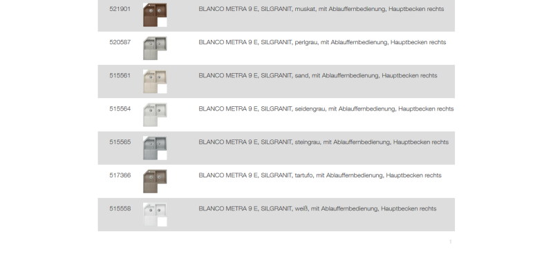 BLANCO Ablaufgarnitur Komplett (222684) | Spülenshop24