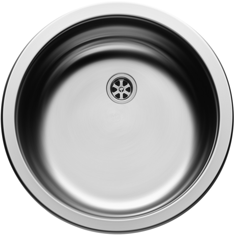 Pyramis CR-Rundbecken 1 1/2" Leinen kaufen | Spülenshop24