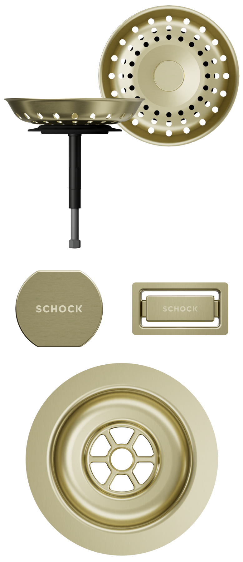 Schock Greenwich N-100L Granitspüle 'Magma' – Schwarz, 55,6x45,6 Cm, Für Unterschränke Ab 60 Cm