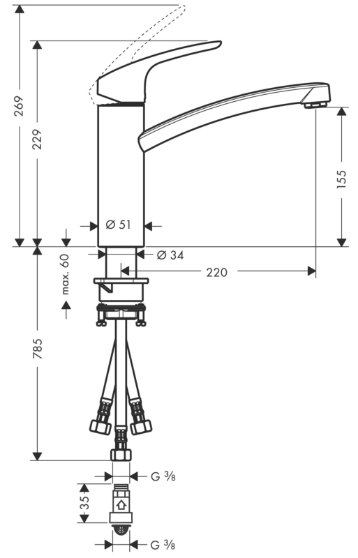 HANSGROHE FOCUS 31804000 ND online kaufen