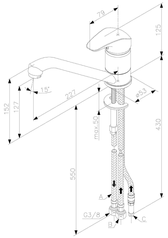 DAMIXA Space Chrom-ND jetzt günstig kaufen | Spülenshop24