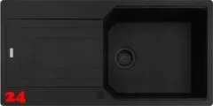 FRANKE Kchensple Urban UBG 611-100 Fragranit+ Einbausple / Granitsple Black Matt - Black Collection