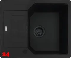 FRANKE Kchensple Urban UBG 611-62 Fragranit+ Einbausple / Granitsple Black Matt - Black Collection