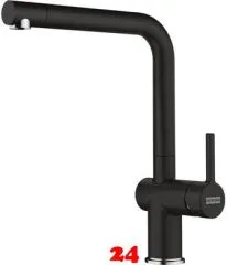 FRANKE Kchenarmatur Active L Fragranit+ Farben Einhebelmischer mit Festauslauf und Laminar Perlator 180 schwenkbarer Auslauf