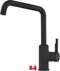 FRANKE Kchenarmatur Urban Einhebelmischer Black Matt mit Festauslauf 150 schwenkbar