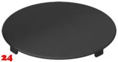 FRANKE Abdeckkappe fr den Abfluss schwarz 112.0657.146 passend zur Splenserie Maris