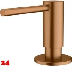FRANKE Seifenspender Atlas Neo Copper (PVD) Splmittelspender / Dispenser mit Druckbettigung (1120717104)