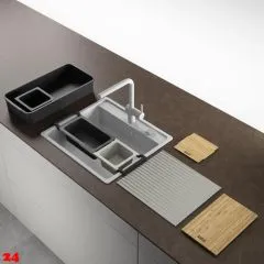 FRANKE ALL-IN Zubehör SET 5 Teleskopierbare Schiene passend für alle Beckenmaße von 340mm bis 540mm (112.0655.489) FRANKE ALL-IN Zubehör SET 5 Teleskopierbare Schiene passend für alle Beckenmaße von 340mm bis 540mm (112.0655.489)