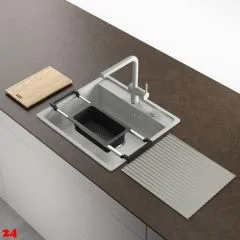 FRANKE ALL-IN Zubehör SET 3 Teleskopierbare Schiene passend für alle Beckenmaße von 340mm bis 540mm (112.0655.483) FRANKE ALL-IN Zubehör SET 3 Teleskopierbare Schiene passend für alle Beckenmaße von 340mm bis 540mm (112.0655.483)