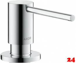 AXOR Uno Seifenspender Chrom Spülmittelspender / Dispenser mit Druckbetätigung (42818000)