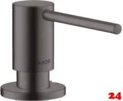 AXOR Uno Seifenspender Brushed Black Chrome PVD Splmittelspender / Dispenser mit Druckbettigung (42818340)