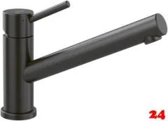 Villeroy & Boch Kchenarmatur Como-ND Einhebelmischer Anthracite (PVD) mit Festauslauf Niederdruck