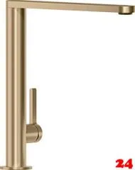 Villeroy & Boch Kchenarmatur Finera Einhebelmischer Goldfarben (PVD) mit Festauslauf
