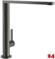 Villeroy & Boch Kchenarmatur Finera Einhebelmischer Anthracite (PVD) mit Festauslauf