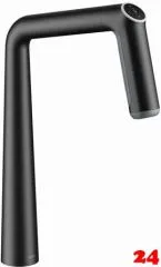 KWC Kchenarmatur Kio 10.481.232.176FL IntelligentControl - Elektronische Steuerung Matt Black mit Zugauslauf und Brausefunktion (125194)