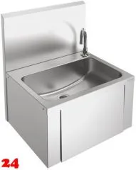KWC PROFESSIONAL Anima Einzelwaschtisch LLM126 für Wandmontage fugenlos eingeschweißtes Becken ohne Überlauf mit Knie- oder Hüftbetätigung KWC PROFESSIONAL Anima Einzelwaschtisch LLM126 für Wandmontage fugenlos eingeschweißtes Becken ohne Überlauf mit Knie- oder Hüftbetätigung