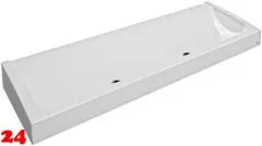 KWC PROFESSIONAL Futura exklusiv Waschrinne SANW2100 MIRANIT für Wandmontage oder freistehende doppelreihige Montage (2100mm) KWC PROFESSIONAL Futura exklusiv Waschrinne SANW2100 MIRANIT für Wandmontage oder freistehende doppelreihige Montage (2100mm)