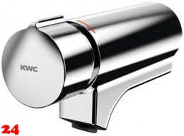 KWC PROFESSIONAL F5S-Mix Selbstschluss-Eingriffmischer F5SM1011 DN 15 für Armatureneinheit oder Wandflansch