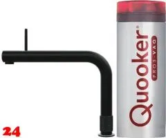 QUOOKER FRONT VAQ PRO3 Einhebelmischer Schwarz matt PVD & 100°C Armatur Kochendwasserhahn (PRO3FTBLK) QUOOKER FRONT VAQ PRO3 Einhebelmischer Schwarz matt PVD & 100°C Armatur Kochendwasserhahn (PRO3FTBLK)