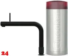 QUOOKER FRONT Combi B Einhebelmischer Schwarz matt PVD & 100°C Armatur Kochendwasserhahn (COMBIFTBLK) QUOOKER FRONT Combi B Einhebelmischer Schwarz matt PVD & 100°C Armatur Kochendwasserhahn (COMBIFTBLK)