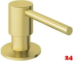 DAMIXA Seifenspender Silhouet Splmittelspender / Dispenser Messing gebrstet PVD (484817900)