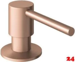 DAMIXA Seifenspender Silhouet Splmittelspender / Dispenser Kupfer gebrstet PVD (484818700)