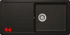 SCHOCK Kchensple Toledo D-100L Cristadur Nano-Granitsple / Einbausple mit Drehexcenter