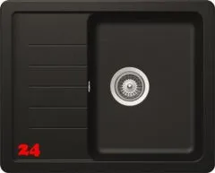 SCHOCK Kchensple Toledo D-100XS Cristadur Nano-Granitsple / Einbausple mit Drehexcenter