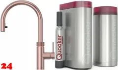 QUOOKER FLEX Zugauslauf Kupfer Rose' PVD Combi B mit CUBE 2 *Der Wasserhahn, der alles kann! (COMBIFXRRCOCUBE) QUOOKER FLEX Zugauslauf Kupfer Rose' PVD Combi B mit CUBE 2 *Der Wasserhahn, der alles kann! (COMBIFXRRCOCUBE)