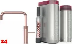 QUOOKER FUSION Square Kupfer Rose' PVD VAQ PRO3 mit CUBE 2 *Der Wasserhahn, der alles kann! (PRO3FNSRCOCUBE) QUOOKER FUSION Square Kupfer Rose' PVD VAQ PRO3 mit CUBE 2 *Der Wasserhahn, der alles kann! (PRO3FNSRCOCUBE)