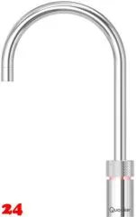 QUOOKER NORDIC Round Festauslauf Chrom Single Tap mit 3 in 1 Funktion und elektronischer Steuerung (NSRCHR) {NUR Armatur}